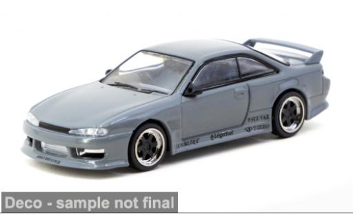 Miniature Nissan Silvia 1/64 Tarmac Works (S14) grise 1:64 Nissan Silvia 1/64 Tarmac Works (S14) grise 1:64 miniature