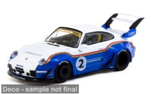 Miniature Porsche 993 RWB 1/64 Tarmac Works bleue/blanche 1:64 Porsche 993 RWB 1/64 Tarmac Works bleue/blanche 1:64 miniature