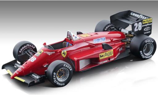 Miniature Ferrari 156 1/18 Tecnomodel -85 No.28 Scuderia Formel 1 GP Nürburgring 1985 y compris les Decals S.Johansson Ferrari 156 1/18 Tecnomodel -85 No.28 Scuderia Formel 1 GP Nürburgring 1985 y compris les Decals S.Johansson miniature