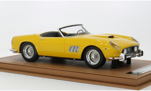 Miniature Ferrari 250 1/18 Tecnomodel GT California Spyder jaune 1960 1:18 Ferrari 250 1/18 Tecnomodel GT California Spyder jaune 1960 1:18 miniature