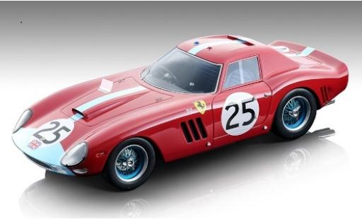 Miniature Ferrari 250 1/18 Tecnomodel GTO RHD No.25 Maranello Concessionaires 24h Le Mans 1964 I.Ireland/T.Maggs/J.Stewart Ferrari 250 1/18 Tecnomodel GTO RHD No.25 Maranello Concessionaires 24h Le Mans 1964 I.Ireland/T.Maggs/J.Stewart miniature