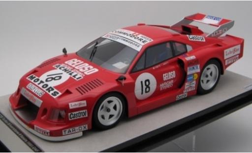 Miniature Ferrari 308 1/18 Tecnomodel GTB Turbo No.18 Team Jolly Club 6h Silverstone 1981 C.Facetti/M.Finotto Ferrari 308 1/18 Tecnomodel GTB Turbo No.18 Team Jolly Club 6h Silverstone 1981 C.Facetti/M.Finotto miniature