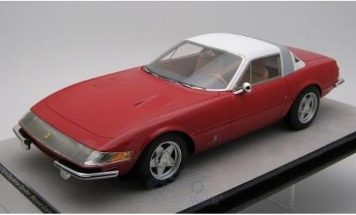 Miniature Ferrari 365 1/18 Tecnomodel GTB/4 Daytona Coupe Speciale rouge/blanche 1969 Ferrari 365 1/18 Tecnomodel GTB/4 Daytona Coupe Speciale rouge/blanche 1969 miniature