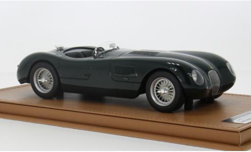 Miniature Jaguar C-Type 1/18 Tecnomodel verte RHD 1953 1:18 Jaguar C-Type 1/18 Tecnomodel verte RHD 1953 1:18 miniature