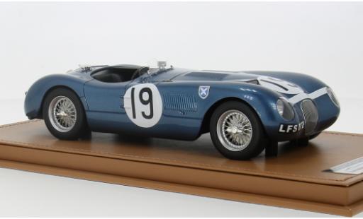 Miniature Jaguar C-Type 1/18 Tecnomodel Spider RHD No.19 Ecurie Ecosse Goodwood 1953 1:18 Jaguar C-Type 1/18 Tecnomodel Spider RHD No.19 Ecurie Ecosse Goodwood 1953 1:18 miniature