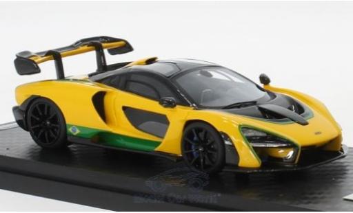 Miniature McLaren Senna 1/43 Tecnomodel 2018 Brazil Colour Version McLaren Senna 1/43 Tecnomodel 2018 Brazil Colour Version miniature