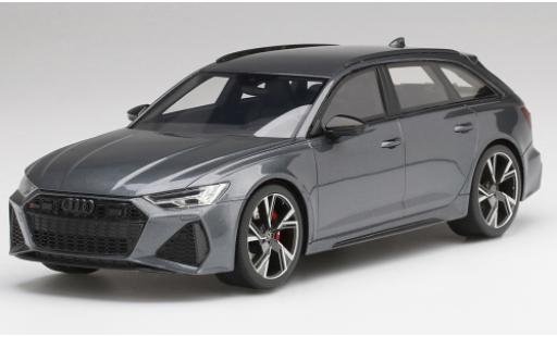 Miniature Audi RS6 1/18 Top Speed Avant Carbon Black Edition grise/noire Audi RS6 1/18 Top Speed Avant Carbon Black Edition grise/noire miniature