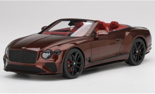Miniature Bentley Continental 1/18 Top Speed GT Cabriolet metallise rouge Bentley Continental 1/18 Top Speed GT Cabriolet metallise rouge miniature