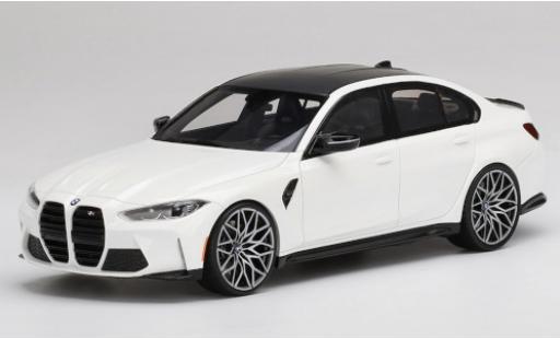 Miniature Bmw M3 1/18 Top Speed Competition (G80) blanche 2021 Bmw M3 1/18 Top Speed Competition (G80) blanche 2021 miniature