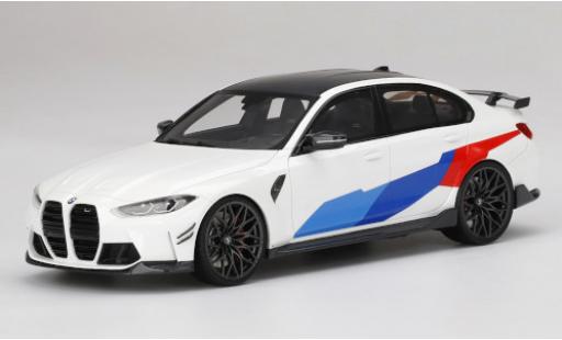 Miniature Bmw M3 1/18 Top Speed M-Performance (G80) blanche/Dekor 2021 Bmw M3 1/18 Top Speed M-Performance (G80) blanche/Dekor 2021 miniature