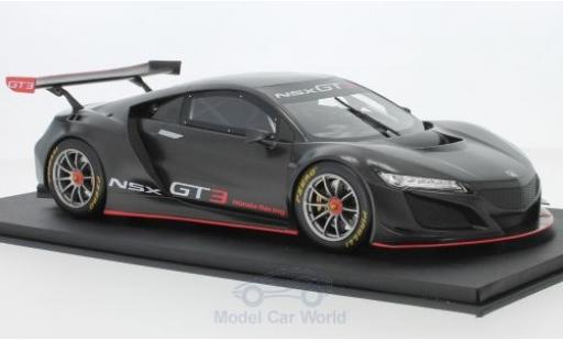 Miniature Honda NSX 1/18 Top Speed GT3 matt-grise 2017 Presentation Honda NSX 1/18 Top Speed GT3 matt-grise 2017 Presentation miniature