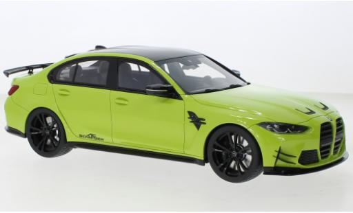 Miniature Bmw M3 1/18 Top Speed Competition (G80) AC Schnitzer jaune Bmw M3 1/18 Top Speed Competition (G80) AC Schnitzer jaune miniature