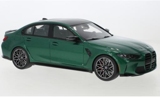 Miniature Bmw M3 1/18 Top Speed Competition (G80) metallise vert foncé Bmw M3 1/18 Top Speed Competition (G80) metallise vert foncé miniature