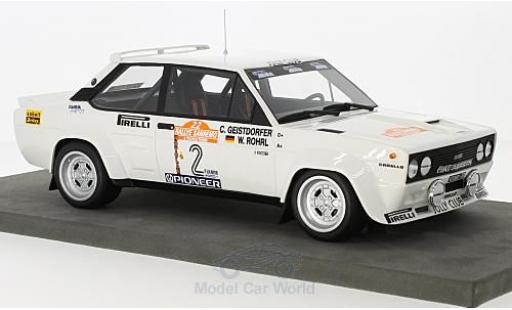 Miniature Fiat 131 Abarth 1/18 Topmarques Collectibles Abarth No.2 Rallye WM Rallye San Remo 1980 W.Röhrl/C.Geistdörfer Fiat 131 Abarth 1/18 Topmarques Collectibles Abarth No.2 Rallye WM Rallye San Remo 1980 W.Röhrl/C.Geistdörfer miniature