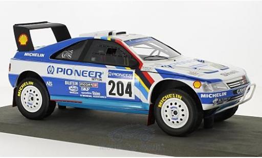 Miniature Peugeot 405 1/18 Topmarques Collectibles GT T-16 No.204 Pioneer Rallye Paris Dakar 1989 A.Vatanen/B.Berglund Peugeot 405 1/18 Topmarques Collectibles GT T-16 No.204 Pioneer Rallye Paris Dakar 1989 A.Vatanen/B.Berglund miniature