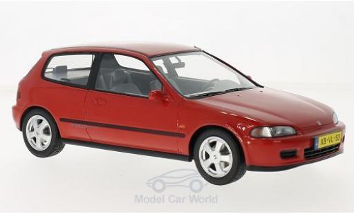 Miniature Honda Civic 1/18 Triple 9 Collection VTi Hatchback rouge 1992 ohne Vitrine Honda Civic 1/18 Triple 9 Collection VTi Hatchback rouge 1992 ohne Vitrine miniature