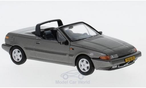 Miniature Volvo 480 1/43 Triple 9 Collection Turbo Cabriolet metallise grise 1990 Volvo 480 1/43 Triple 9 Collection Turbo Cabriolet metallise grise 1990 miniature