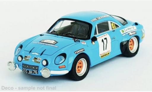 Miniature Alpine A110 1/43 Trofeu Renault No.17 Rallye Ypres 1977 1:43 Alpine A110 1/43 Trofeu Renault No.17 Rallye Ypres 1977 1:43 miniature