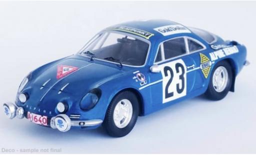 Miniature Alpine A110 1/43 Trofeu Renault No.23 1000 Lakes Rallye 1969 1:43 Alpine A110 1/43 Trofeu Renault No.23 1000 Lakes Rallye 1969 1:43 miniature