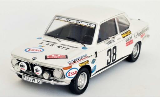 Miniature Bmw 2002 1/43 Trofeu No.38 Rallye Monte Carlo 1971 N.Koob/J.Brandenburger Bmw 2002 1/43 Trofeu No.38 Rallye Monte Carlo 1971 N.Koob/J.Brandenburger miniature