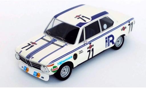Miniature Bmw 2002 1/43 Trofeu No.71 24h Spa 1973 H.Hirth/G.Mohrs Bmw 2002 1/43 Trofeu No.71 24h Spa 1973 H.Hirth/G.Mohrs miniature
