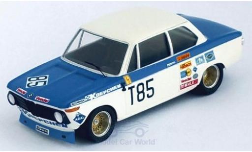Miniature Bmw 2002 1/43 Trofeu ti No.85 1000 Km Nürburgring 1973 H.Kelleners/T.Pilette Bmw 2002 1/43 Trofeu ti No.85 1000 Km Nürburgring 1973 H.Kelleners/T.Pilette miniature