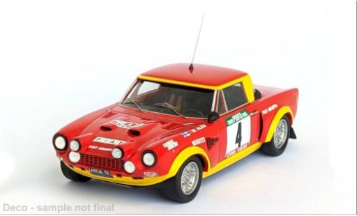 Miniature Fiat 124 1/43 Trofeu Abarth Rallye No.4 Rallye WM Rallye Portugal 1975 1:43 Fiat 124 1/43 Trofeu Abarth Rallye No.4 Rallye WM Rallye Portugal 1975 1:43 miniature
