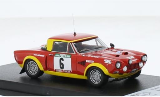 Miniature Fiat 124 1/43 Trofeu Abarth Rallye No.6 Rallye WM Rallye Portugal 1975 1:43 Fiat 124 1/43 Trofeu Abarth Rallye No.6 Rallye WM Rallye Portugal 1975 1:43 miniature