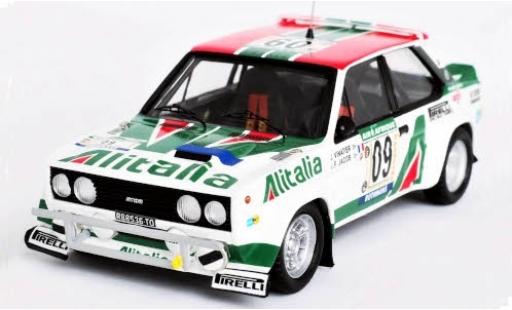 Miniature Fiat 131 1/43 Trofeu Abarth No.09 VS Corse Olio Alitalia Rally WM Rally Bandama 1978 J.Vinatier/J.F.Jacob Fiat 131 1/43 Trofeu Abarth No.09 VS Corse Olio Alitalia Rally WM Rally Bandama 1978 J.Vinatier/J.F.Jacob miniature