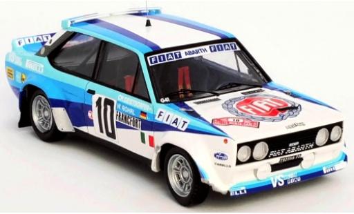 Miniature Fiat 131 1/43 Trofeu Abarth No.10 Rallye WM Rallye Monte Carlo 1980 damaged W.Röhrl/C.Geistdörfer Fiat 131 1/43 Trofeu Abarth No.10 Rallye WM Rallye Monte Carlo 1980 damaged W.Röhrl/C.Geistdörfer miniature