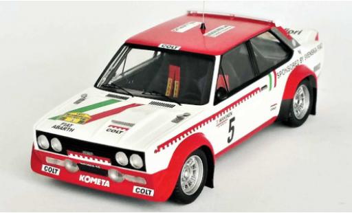 Miniature Fiat 131 1/43 Trofeu Abarth No.5 Rally WM Rally Schweden 1977 T.Mäkinen/H.Liddon Fiat 131 1/43 Trofeu Abarth No.5 Rally WM Rally Schweden 1977 T.Mäkinen/H.Liddon miniature