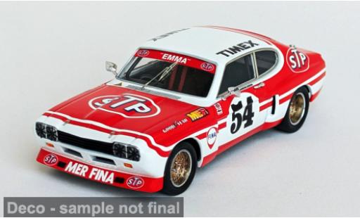 Miniature Ford Capri 1/43 Trofeu 2600 LW rouge/blanche 2nd KNUTSTORP RACE 1974 1974 #54 1:43 Ford Capri 1/43 Trofeu 2600 LW rouge/blanche 2nd KNUTSTORP RACE 1974 1974 #54 1:43 miniature