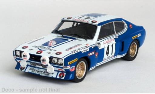 Miniature Ford Capri 1/43 Trofeu 2600 RS Tour de Corse 1973 #41 1:43 Ford Capri 1/43 Trofeu 2600 RS Tour de Corse 1973 #41 1:43 miniature
