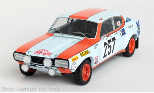 Miniature Ford Capri 1/43 Trofeu Rally Monte Carlo 1971 #257 1:43 Ford Capri 1/43 Trofeu Rally Monte Carlo 1971 #257 1:43 miniature