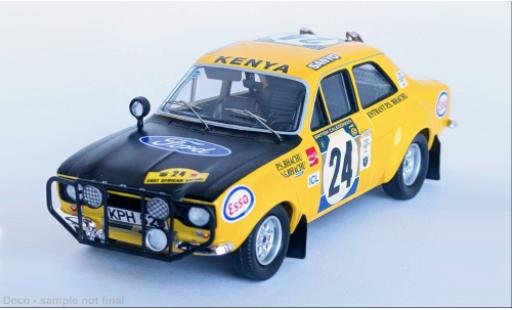 Miniature Ford Escort 1/43 Trofeu MK I East African Safari Rally 1973 #24 1:43 Ford Escort 1/43 Trofeu MK I East African Safari Rally 1973 #24 1:43 miniature
