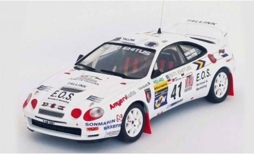 Miniature Toyota Celica 1/43 Trofeu GT Four (ST205) No.41 Rallye WM Rallye Portugal 1998 M.Märtin/T.Kitsing Toyota Celica 1/43 Trofeu GT Four (ST205) No.41 Rallye WM Rallye Portugal 1998 M.Märtin/T.Kitsing miniature