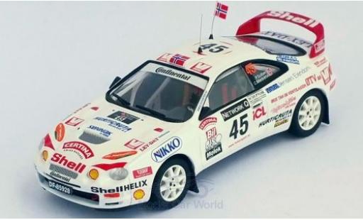 Miniature Toyota Celica 1/43 Trofeu GT Four ST205 No.45 Rallye WM RAC Rallye 1998 P.Solberg/C.Menkerud Toyota Celica 1/43 Trofeu GT Four ST205 No.45 Rallye WM RAC Rallye 1998 P.Solberg/C.Menkerud miniature