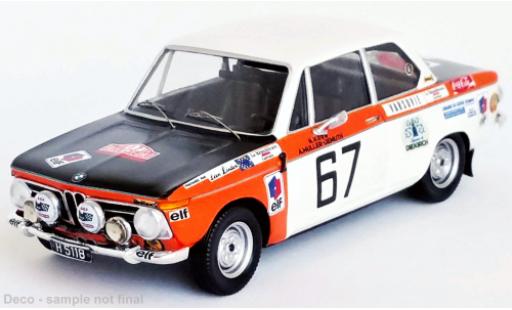 Miniature Bmw 2002 1/43 Trofeu ti No.67 Rallye Monte Carlo 1972 Bmw 2002 1/43 Trofeu ti No.67 Rallye Monte Carlo 1972 miniature
