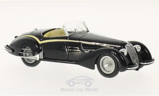 Miniature Alfa Romeo 8C 1/18 TrueScale Miniatures 2900B Loungo Touring Spider noire 1938 Alfa Romeo 8C 1/18 TrueScale Miniatures 2900B Loungo Touring Spider noire 1938 miniature