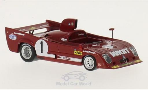 Miniature Alfa Romeo T33 1/18 TrueScale Miniatures TT 12 RHD No.1 WKRT 1000km Spa 1975 J.Ickx/A.Merzario Alfa Romeo T33 1/18 TrueScale Miniatures TT 12 RHD No.1 WKRT 1000km Spa 1975 J.Ickx/A.Merzario miniature