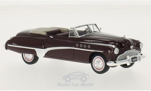 Miniature Buick Roadmaster 1/43 TrueScale Miniatures Cabriolet rouge 1949 Buick Roadmaster 1/43 TrueScale Miniatures Cabriolet rouge 1949 miniature