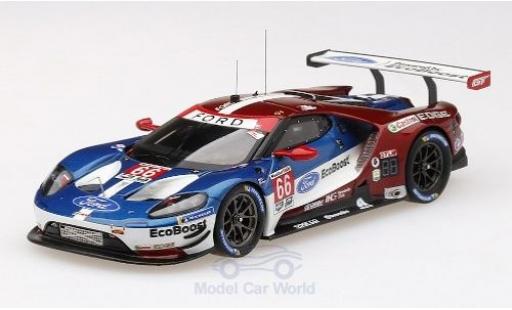Miniature Ford GT 1/43 TrueScale Miniatures No.66 Chip Ganassi Team UK WEC 6h Spa 2018 S.Mücke/O.Pla/B.Johnson Ford GT 1/43 TrueScale Miniatures No.66 Chip Ganassi Team UK WEC 6h Spa 2018 S.Mücke/O.Pla/B.Johnson miniature