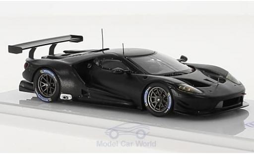 Miniature Ford GT 1/43 TrueScale Miniatures noire 2016 E Test Car Ford GT 1/43 TrueScale Miniatures noire 2016 E Test Car miniature