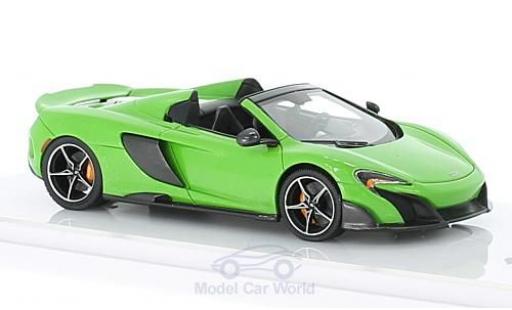 Miniature McLaren 675 1/43 TrueScale Miniatures LT Spider verte 2016 McLaren 675 1/43 TrueScale Miniatures LT Spider verte 2016 miniature
