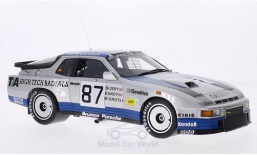 Miniature Porsche 924 1982 1/18 TrueScale Miniatures Carrera GTR No.87 Brumos T/A High Tech Radials 24h Le Mans 1982 J.Busby/D.Bundy/M.Mignot Porsche 924 1982 1/18 TrueScale Miniatures Carrera GTR No.87 Brumos T/A High Tech Radials 24h Le Mans 1982 J.Busby/D.Bundy/M.Mignot miniature