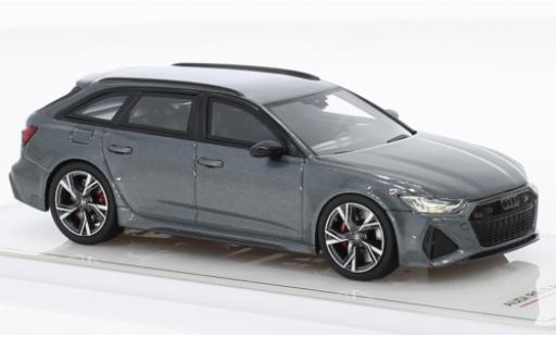 Miniature Audi RS6 1/43 TrueScale Miniatures Avant metallise gris Audi RS6 1/43 TrueScale Miniatures Avant metallise gris miniature