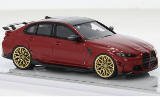 Miniature Bmw M3 1/43 TrueScale Miniatures M-Performance (G80) metallise rouge foncé Bmw M3 1/43 TrueScale Miniatures M-Performance (G80) metallise rouge foncé miniature