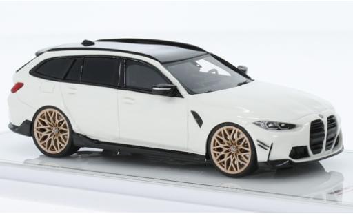 Miniature Bmw M3 1/43 TrueScale Miniatures M-Performance Touring (G81) blanche/noire Bmw M3 1/43 TrueScale Miniatures M-Performance Touring (G81) blanche/noire miniature