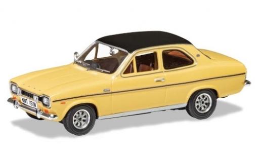 Miniature Ford Escort 1/43 Vanguards Mk1 1300E beige/matt-noire RHD Ford Escort 1/43 Vanguards Mk1 1300E beige/matt-noire RHD miniature