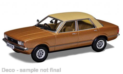 Miniature Ford Cortina 1/43 Vanguards MK IV 1.6 GL metallise brun/beige RHD Ford Cortina 1/43 Vanguards MK IV 1.6 GL metallise brun/beige RHD miniature